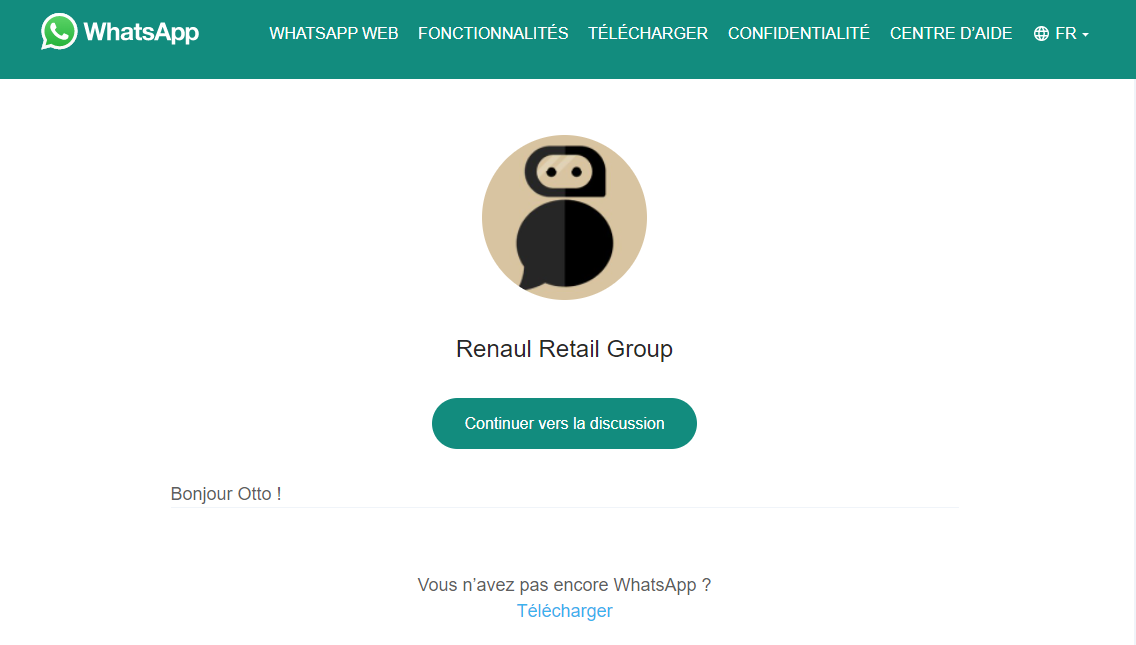 Illustration de Chatbot "OTTO"