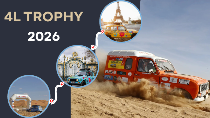 Illustration de En route pour le 4L Trophy 2026 avec Retail Renault Group